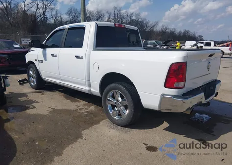 2016 Ram 1500 Big Horn z USA, uszkodzony, nr VIN 3C6RR6LT6GG337761